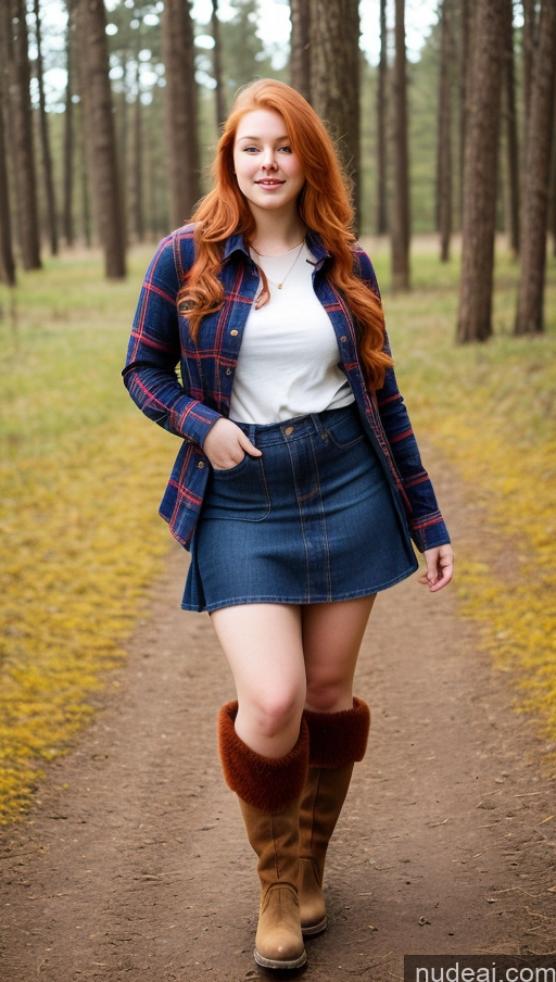 related ai porn images free for 18 Ginger Thick Woman Jeans Boots Lumberjack Mini Skirt