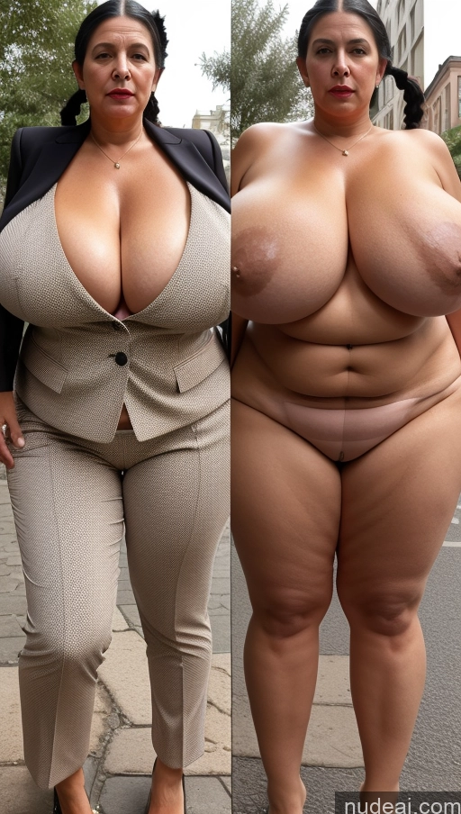 ai nude image of two women in business attire standing next to each other on a sidewalk pics of Milf Busty Huge Boobs Beautiful Lipstick Big Ass Skinny Abs Thick Big Hips Long Legs Pubic Hair Black Hair Turkish Suit Panties Onoff Street Pouting Lips Sad Skin Detail (beta) Back View 80s Pigtails