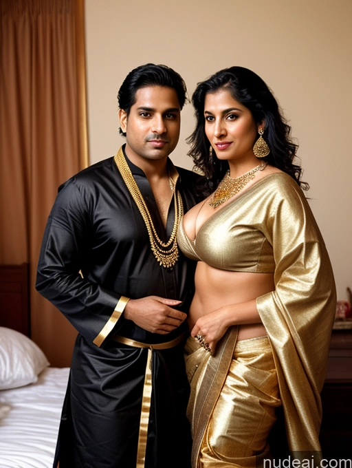 related ai porn images free for Detailed Dark Lighting Gold Jewelry Cleavage Sari Traditional Blouse Bdsm 90s Cooking Front View Bedroom Skin Detail (beta) Indian Perfect Body Busty Perfect Boobs Chubby Two Woman + Man