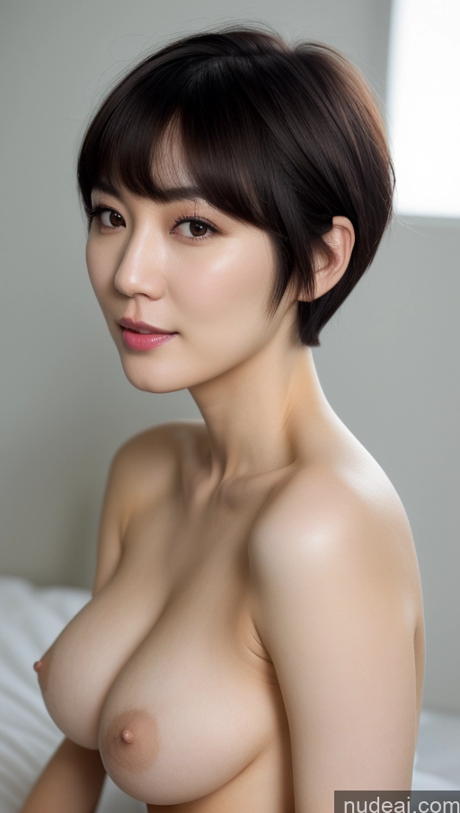 related ai porn images free for Woman One Perfect Boobs Beautiful Fairer Skin 30s Black Hair Short Hair Korean Close-up View Simple Detailed