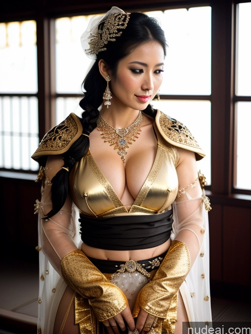 ai nude image of araffe woman in a gold costume posing for a picture pics of Perfect Boobs Fairer Skin Oiled Body Perfect Body Black Hair Onsen Gloves Cleavage Gold Jewelry Jewelry Khorne Fantasy Armor Transparent Diamond Jewelry Bright Lighting Wedding Indonesian Sexy Face Kimono Pigtails Pearl Jewelry Pubic Hair