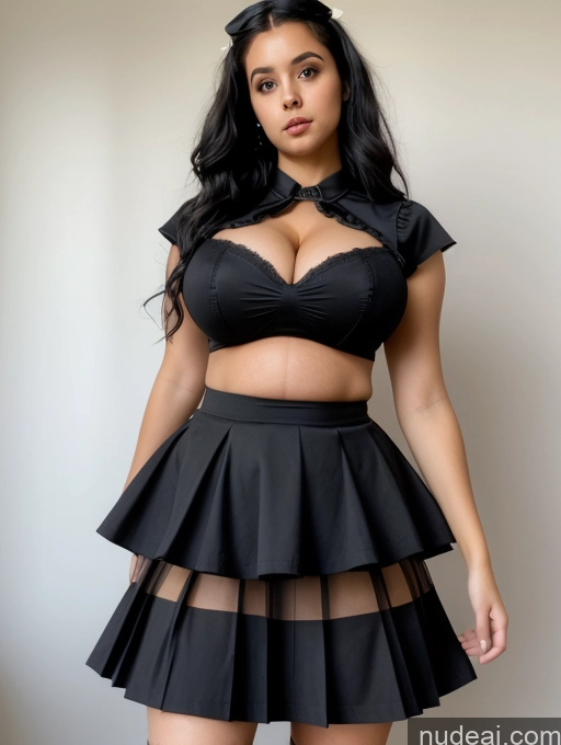 related ai porn images free for Huge Boobs Big Ass Pregnant School Uniform, Cleavage Cutout, Clothing Cutout, Pleated Skirt, Thighhighs Thick Long Legs 18 Goth Gals V2 Serious Black Hair Messy