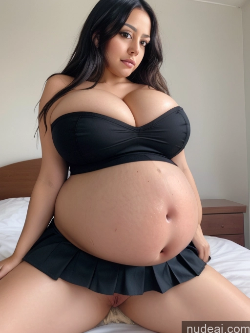 related ai porn images free for Huge Boobs Big Ass Pregnant School Uniform, Cleavage Cutout, Clothing Cutout, Pleated Skirt, Thighhighs 18 Serious Messy Belly Inflation, Cuminflation, Overeating Black Hair Latina