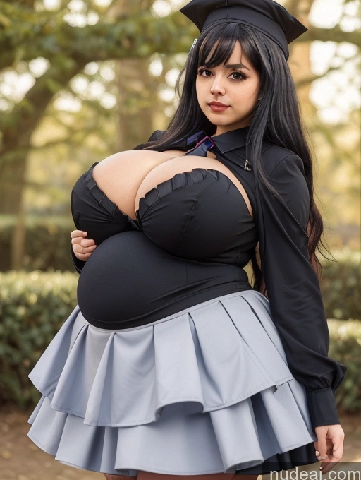 related ai porn images free for Thick Big Ass Pregnant School Uniform, Cleavage Cutout, Clothing Cutout, Pleated Skirt, Thighhighs Huge Boobs Goth Gals V2 Belly Inflation, Cuminflation, Overeating Latina