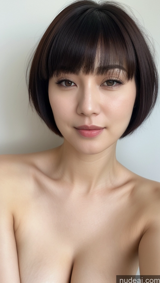 related ai porn images free for Woman One Perfect Boobs Beautiful Fairer Skin 30s Black Hair Short Hair Korean Close-up View Simple Detailed