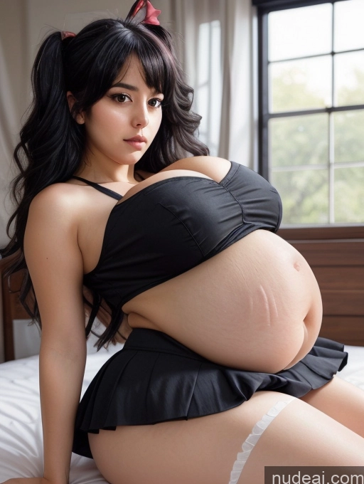 related ai porn images free for Huge Boobs Pregnant School Uniform, Cleavage Cutout, Clothing Cutout, Pleated Skirt, Thighhighs 18 Serious Black Hair Messy Latina Close-up View Belly Inflation, Cuminflation, Overeating Goth Gals V2