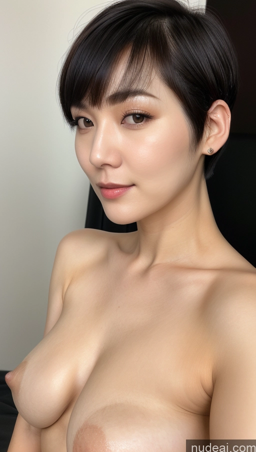 related ai porn images free for Woman One Perfect Boobs Beautiful Fairer Skin 30s Black Hair Short Hair Korean Close-up View Simple Detailed