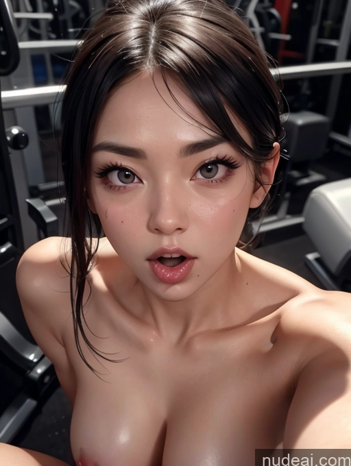 related ai porn images free for Korean Perfect Boobs Beautiful Muscular Gym Blowjob