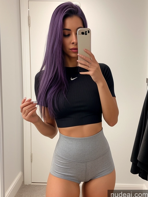 related ai porn images free for Woman One Small Tits Glasses Small Ass Skinny Short 18 Shocked Purple Hair Long Hair Swedish Mirror Selfie Changing Room Front View Yoga Thigh Socks Crop Top Short Shorts