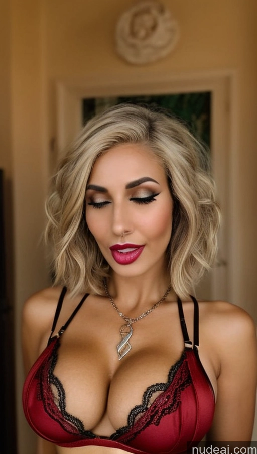 ai nude image of a woman in a red bra top and black panties posing for a picture pics of Milf Busty Perfect Boobs Small Tits Beautiful Lipstick Big Ass Tanned Skin 40s Orgasm Ahegao Blonde Skin Detail (beta) Devil Lingerie Jewelry Detailed Last Sexy Face Short Hair Egyptian