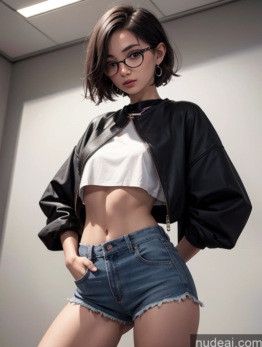 related ai porn images free for Sorority Beautiful 18 Asian Spreading Legs Perfect Body Short Long Legs Glasses Small Tits Small Ass Skinny Pixie Alternative Crop Top