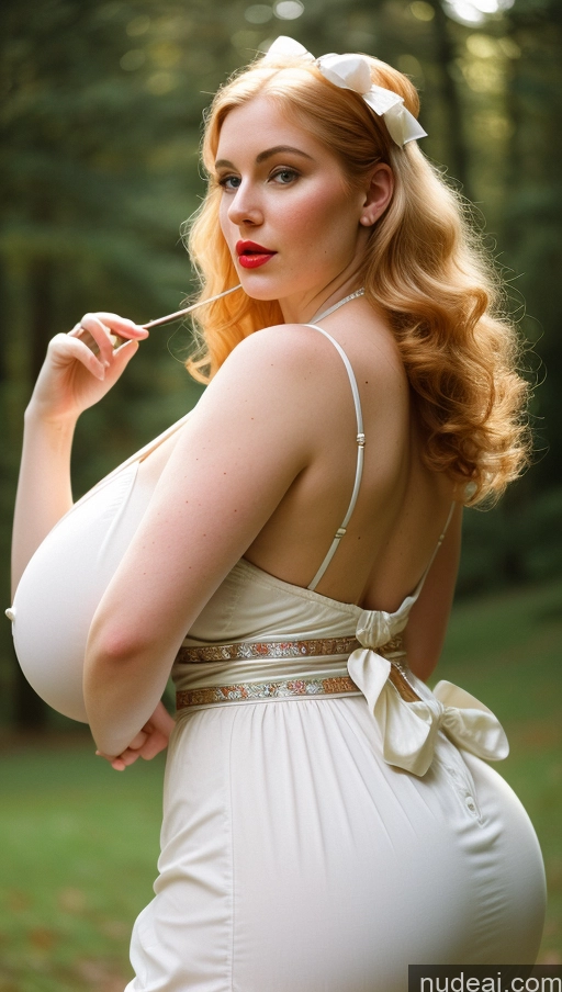 ai nude image of pregnant woman in white dress holding a flower in her hair pics of Perfect Boobs Busty Huge Boobs Big Ass Perfect Body Fairer Skin Big Hips Irish Victorian Lipstick Jewelry Bobcut White Hair Thick Vintage Bows Western Bright Lighting Detailed