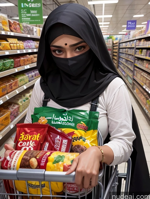 related ai porn images free for Woman Grocery Indian Detailed Niqab