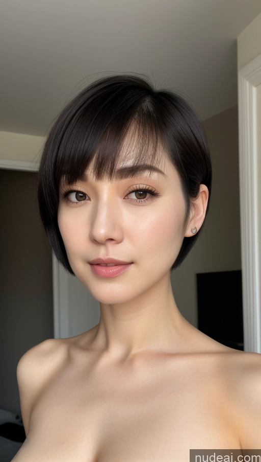 related ai porn images free for Woman One Small Tits Beautiful Fairer Skin 30s Black Hair Short Hair Korean Close-up View Simple Detailed Perfect Boobs