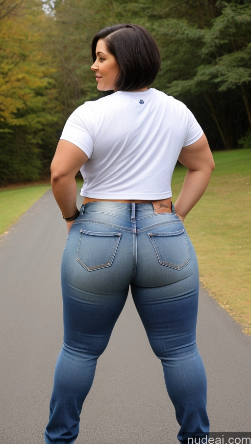 related ai porn images free for Big Ass Big Hips Athlete Jeans Bobcut