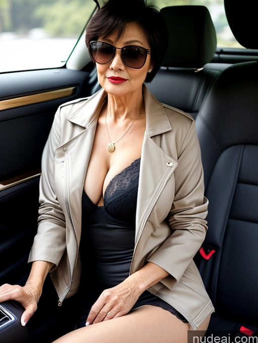 related ai porn images free for Milf Perfect Boobs Beautiful Sunglasses Lipstick Perfect Body Pixie Chinese Car Bra Casual Jacket Professor Stylish Suit Cleavage Dark Lighting Detailed Sexy Face 70s