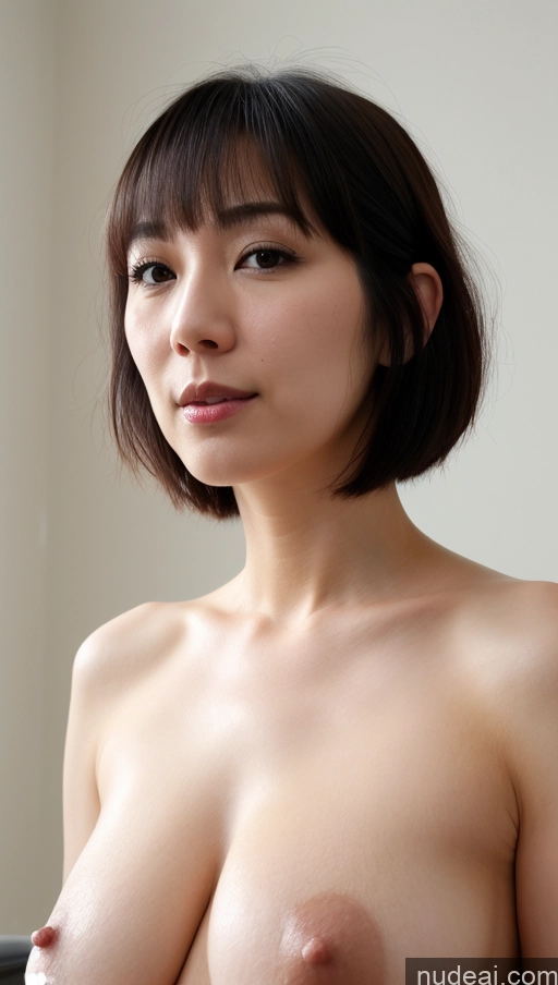 related ai porn images free for One Beautiful Fairer Skin 30s Black Hair Close-up View Detailed Woman Korean Short Hair Simple Small Tits Cumshot