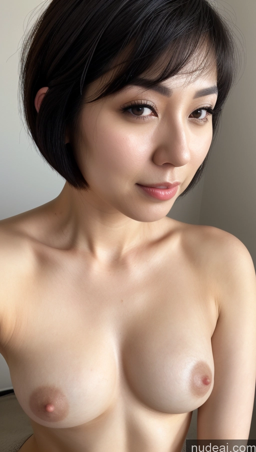 related ai porn images free for One Beautiful Fairer Skin 30s Black Hair Close-up View Detailed Woman Korean Short Hair Simple Small Tits Cumshot