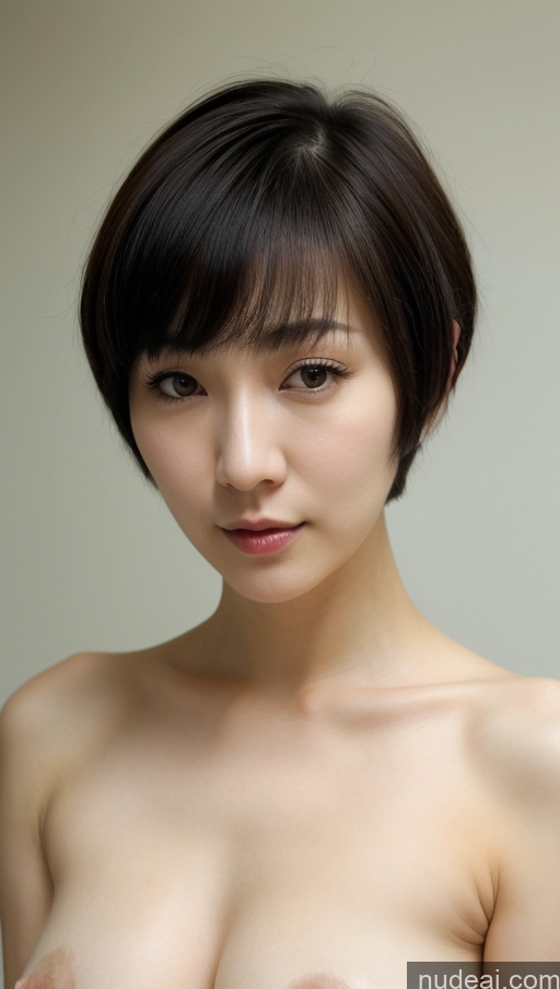 related ai porn images free for Woman One Small Tits Beautiful Fairer Skin 30s Black Hair Short Hair Korean Close-up View Detailed