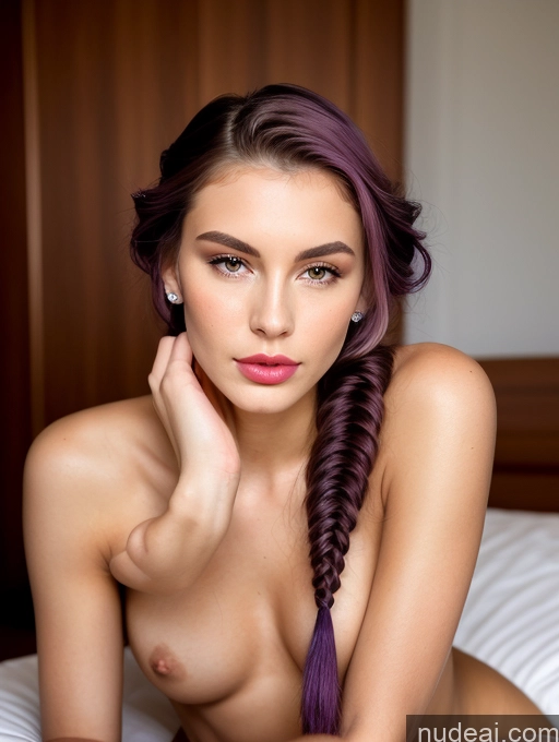 related ai porn images free for Model Big Ass Skinny Short Tall Perfect Body Fairer Skin Oiled Body 18 20s Seductive Pouting Lips Purple Hair Braided