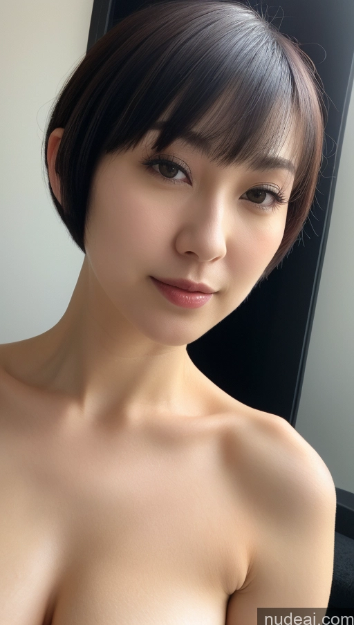 related ai porn images free for Woman One Small Tits Beautiful Fairer Skin 30s Black Hair Short Hair Korean Close-up View Detailed