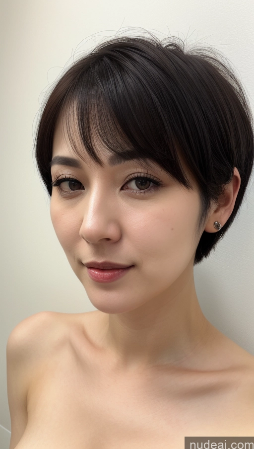 related ai porn images free for Woman One Small Tits Beautiful Fairer Skin 30s Black Hair Short Hair Korean Close-up View Detailed