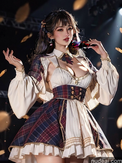 related ai porn images free for Woman Busty Beautiful Detailed Dark Lighting Bright Lighting Idol Costume V3 Stage