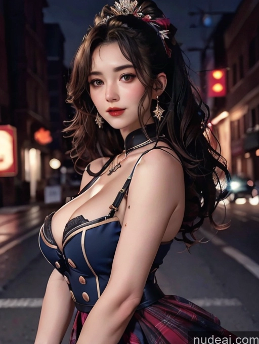 related ai porn images free for Woman Busty Beautiful Street Bright Lighting Dark Lighting Detailed Idol Costume V5