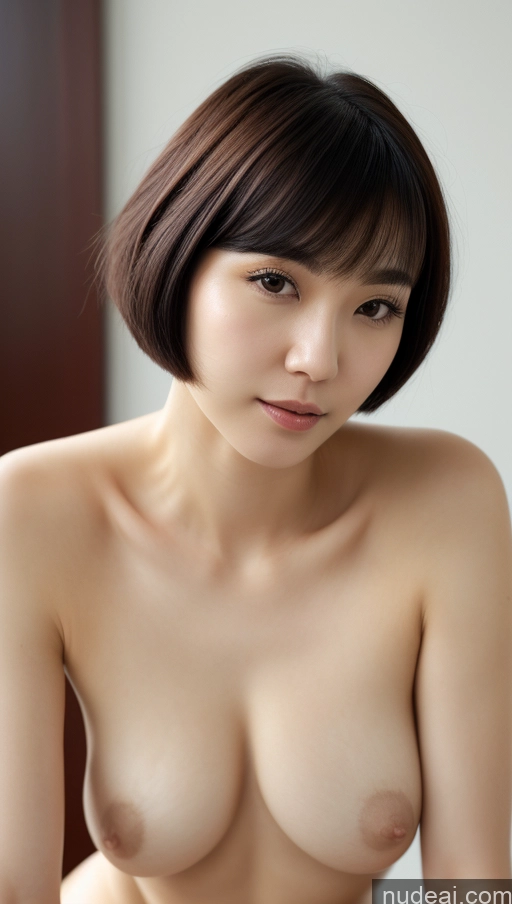 related ai porn images free for Woman One Small Tits Beautiful Fairer Skin 30s Black Hair Short Hair Close-up View Detailed Korean