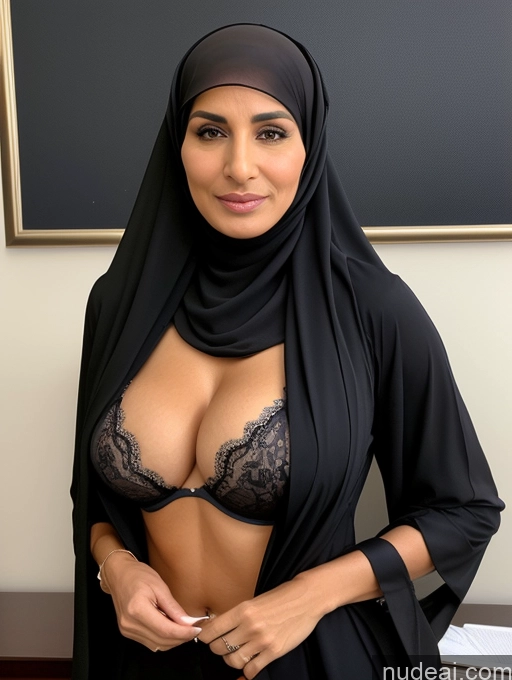 related ai porn images free for Milf Perfect Boobs Perfect Body Beautiful Arabic Bra Suit Niqab Professor Stylish Cleavage Detailed