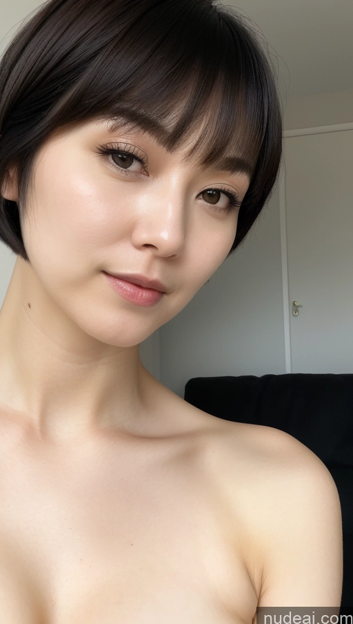 related ai porn images free for Woman One Small Tits Beautiful Fairer Skin 30s Black Hair Short Hair Close-up View Detailed Korean