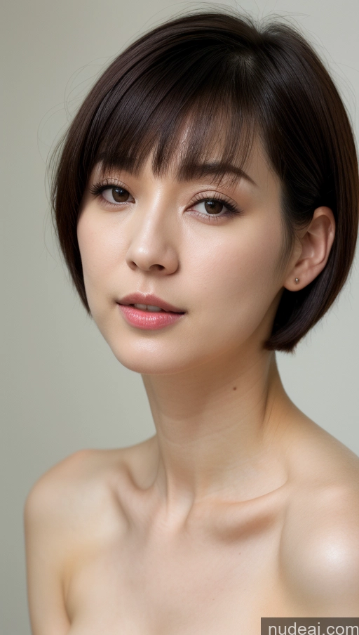 related ai porn images free for Woman One Small Tits Beautiful Fairer Skin 30s Black Hair Short Hair Close-up View Detailed Korean