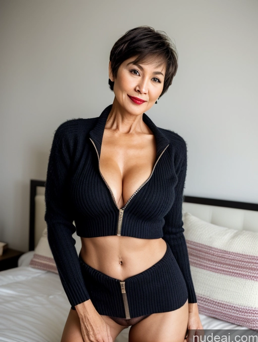 related ai porn images free for Milf Perfect Boobs Beautiful Lipstick Perfect Body Pubic Hair Short Hair 60s Vietnamese Bedroom Sweater Topless Dark Lighting Detailed Sexy Face