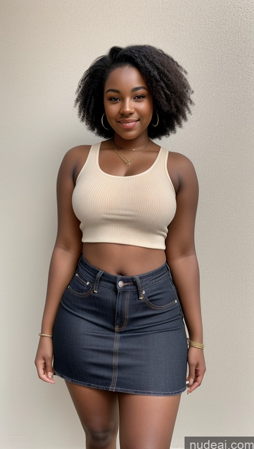 related ai porn images free for Thick Black 18 Jeans Mini Skirt