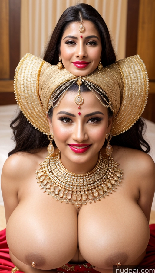 related ai porn images free for Woman Busty Huge Boobs Beautiful Lipstick Big Ass Fairer Skin 50s Happy Sexy Face Black Hair Long Hair Indian Skin Detail (beta) Front View Nude Traditional Wedding Jewelry Gold Jewelry Bright Lighting