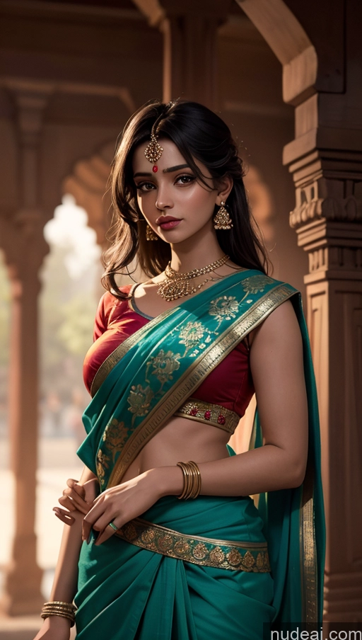 related ai porn images free for Woman Indian Sari Delhi Detailed Bright Lighting Dark Lighting