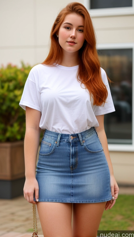 related ai porn images free for 18 Thick Mini Skirt Jeans Shirt Ginger