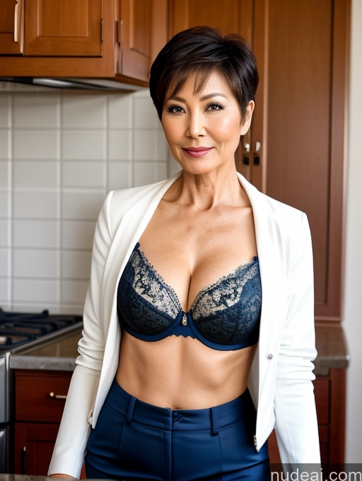 related ai porn images free for Milf Perfect Boobs Beautiful Perfect Body 60s Pixie Chinese Kitchen Bra Casual Jacket Professor Stylish Suit Cleavage Detailed Sexy Face