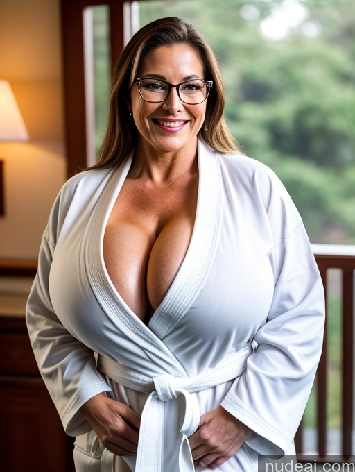 related ai porn images free for Milf Busty Huge Boobs Beautiful Glasses Muscular Big Ass Abs Chubby Short 50s Happy Brunette Slicked Hungarian Front View Bathrobe Martial Arts Cleavage Bright Lighting