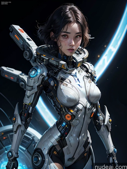 related ai porn images free for Dark Lighting Pilot Space Suit Dynamic View Sci-fi Armor Jumping 18 Skinny Small Tits Korean Made Of Fractals Cyborg Black Hair Bobcut