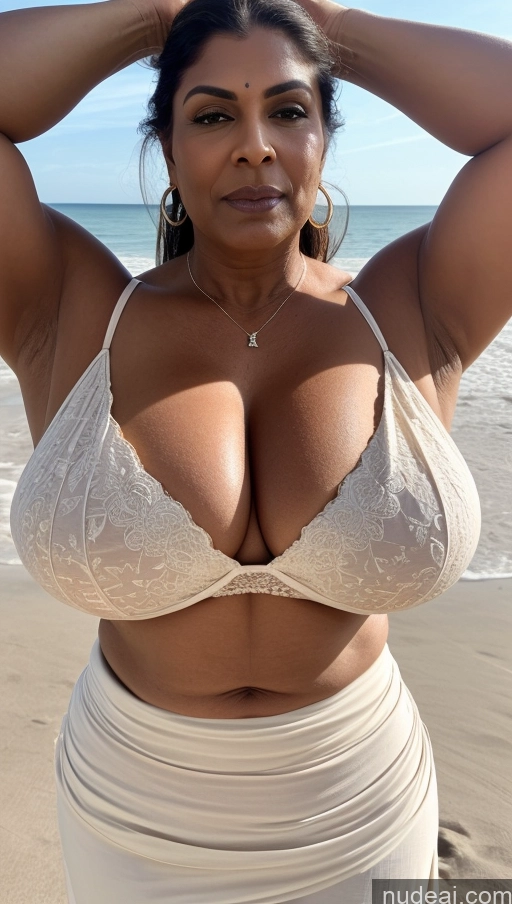 related ai porn images free for Milf Huge Boobs Beautiful Tattoos Muscular Big Ass Thick Tall Dark Skin Seductive Indian Sexy Face T-pose Blouse Long Skirt Close-up View 60s Chubby Ginger Straight Beach