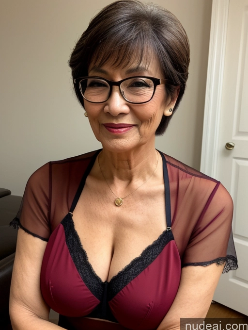 related ai porn images free for Milf Two Perfect Boobs Perfect Body Beautiful Glasses 70s Sexy Face Party Blouse Bra Shirt Professor Detailed Vietnamese Pixie