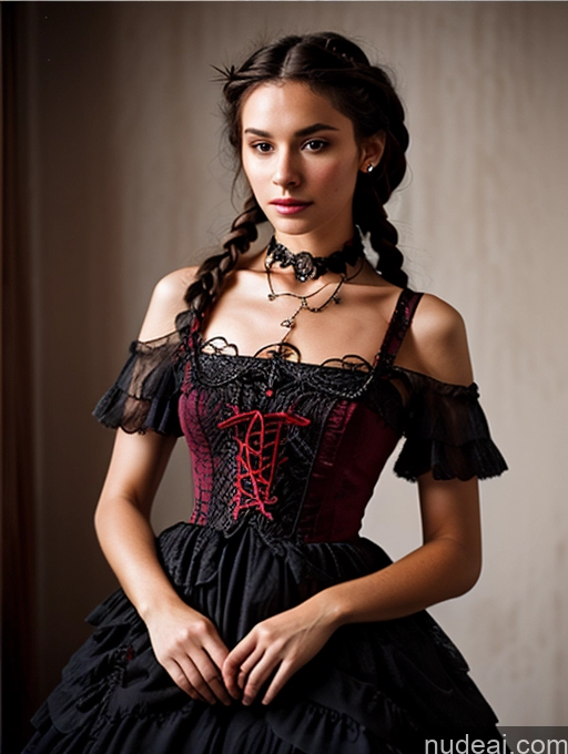 related ai porn images free for Small Tits Skinny Perfect Body Beautiful 18 Serious Black Hair Braided Hungarian Vintage Victorian Modern Victorian Fashion Dress Ghotic Style V1