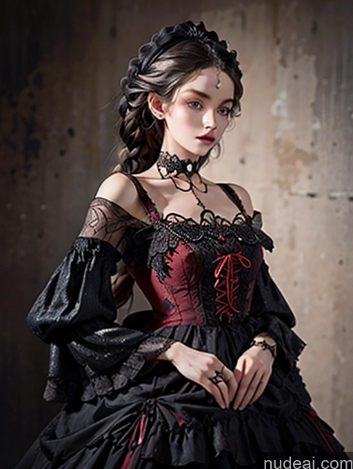 related ai porn images free for Small Tits Skinny Perfect Body Beautiful 18 Serious Black Hair Braided Vintage Victorian Modern Victorian Fashion Dress Ghotic Style V1 Fairer Skin British