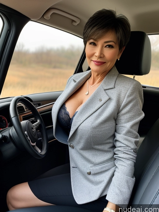 related ai porn images free for Milf Perfect Boobs Beautiful Perfect Body 60s Pixie Chinese Car Bra Casual Jacket Professor Stylish Suit Cleavage Detailed Sexy Face