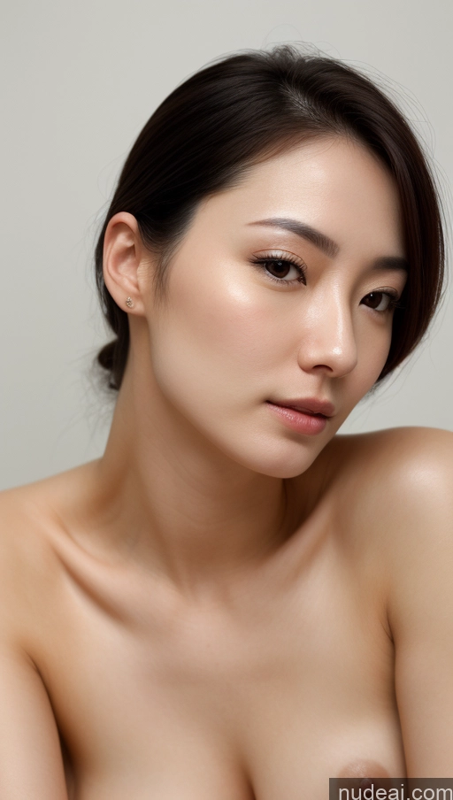 related ai porn images free for Woman One Small Tits Beautiful Close-up View Detailed Slicked Fairer Skin Korean Black Hair Skin Detail (beta) 30s