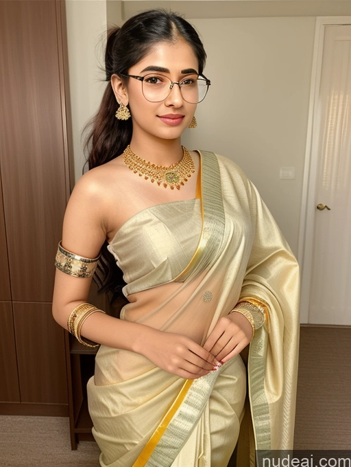 related ai porn images free for Sorority Beautiful 18 Ponytail Indian Diamond Jewelry Gold Jewelry Jewelry Thin Round Glasses Sari Sexy Attire Temptation