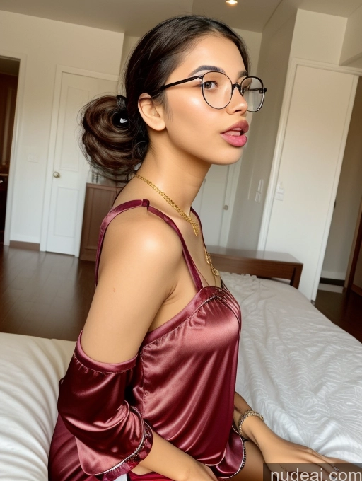 related ai porn images free for Sorority Beautiful 18 Ponytail Indian Diamond Jewelry Gold Jewelry Jewelry Thin Round Glasses Sexy Attire Temptation Pajamas Ahegao Fellatio (Side View)