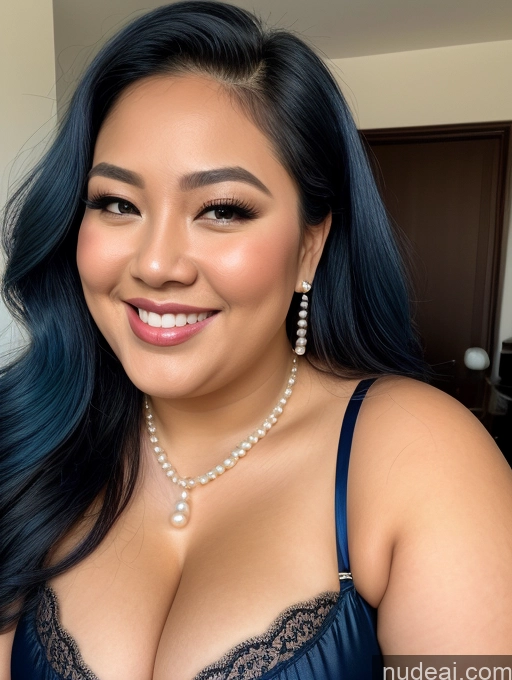 related ai porn images free for Filipina Close-up View Happy Lingerie Model 30s Busty Perfect Boobs Beautiful Thick Chubby Fat Hip Hop Cleavage Jewelry Pearl Jewelry Blue Hair Long Hair