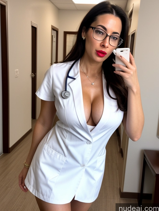 related ai porn images free for Woman One Perfect Boobs Beautiful Glasses Lipstick Perfect Body Fairer Skin Short 40s Shocked Black Hair Long Hair Latina Hospital Front View Blowjob Doctor Diamond Jewelry